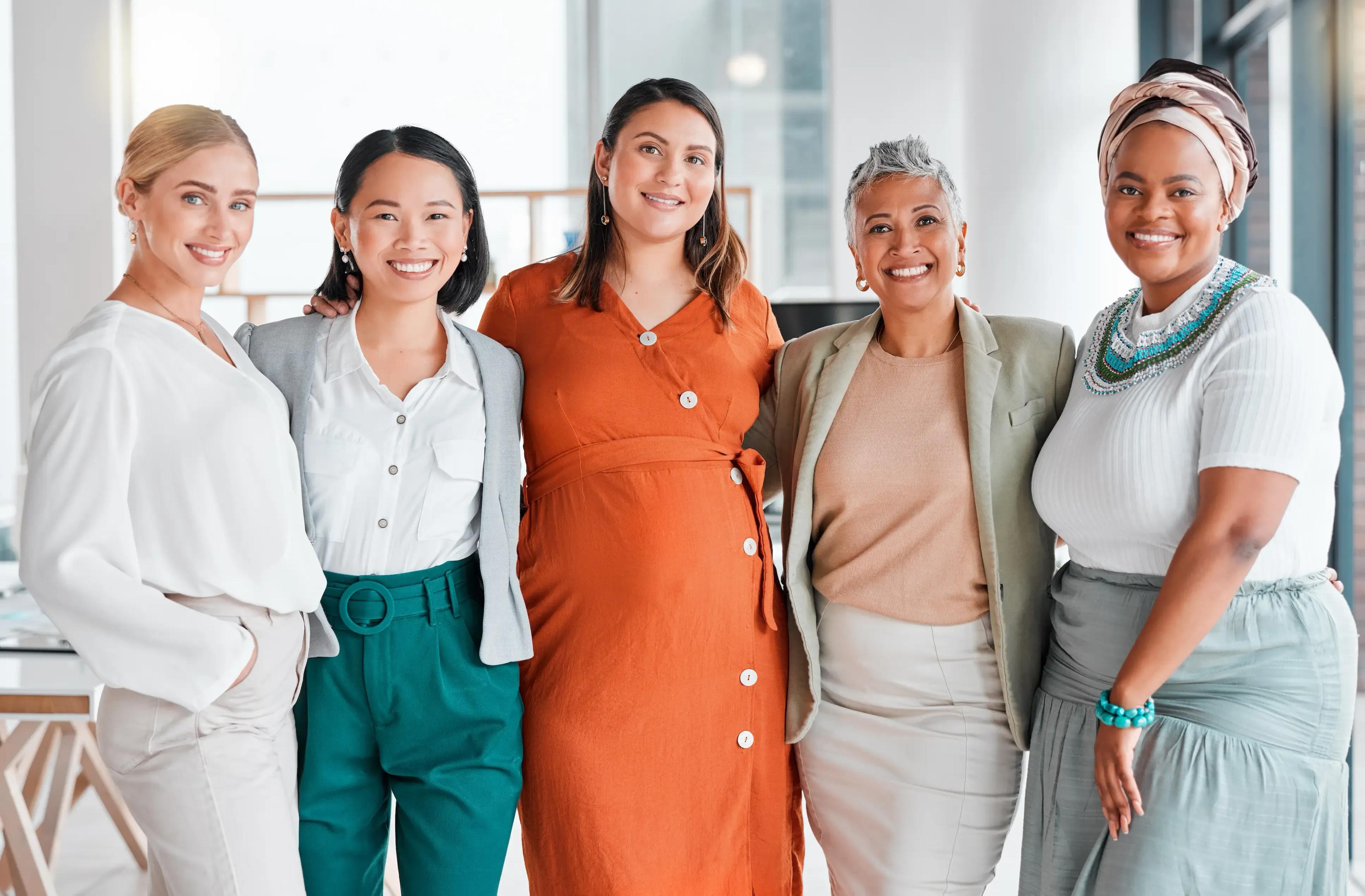 People in a community group focusing on personal wellness and health care options