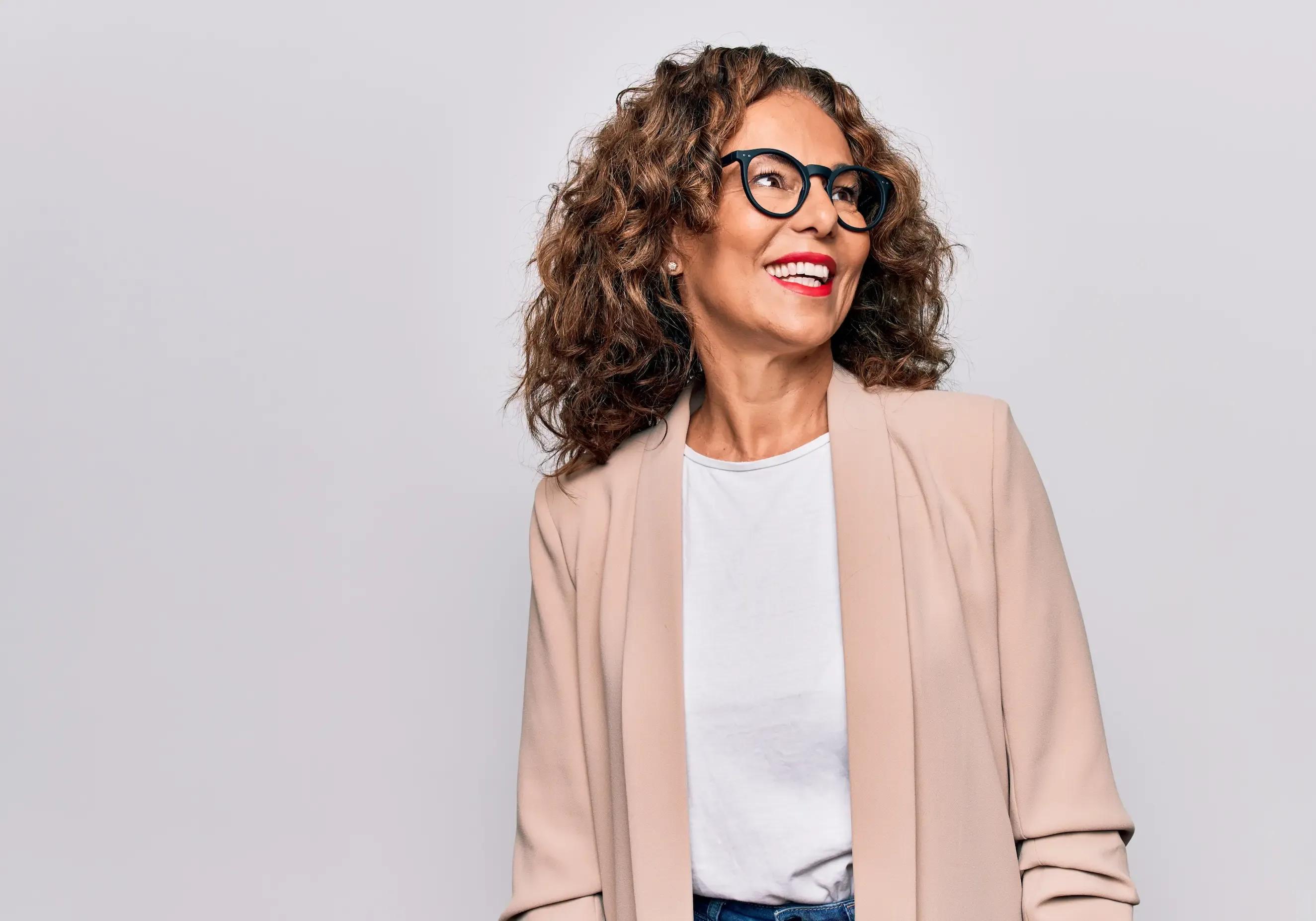 Woman experiencing relaxation and relief through wellness practices